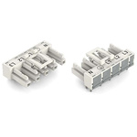 Wago 770 Series Angled PCB Mount PCB Socket, 5-Contact, 1-Row, 10mm Pitch, Cage Clamp Termination