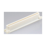 Hirose FX2 Series Straight Surface Mount PCB Socket, 52-Contact, 2-Row, 1.27mm Pitch, Solder Termination