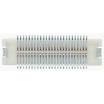 Hirose DF17 Series Straight Surface Mount PCB Socket, 20-Contact, 2-Row, 0.5mm Pitch, Solder Termination