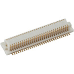 Hirose DF12 Series Straight Surface Mount PCB Socket, 60-Contact, 2-Row, 0.5mm Pitch, Solder Termination