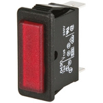 Arcolectric Red neon Indicator, Tab Termination, 230 V, 28.2 x 11.5mm Mounting Hole Size