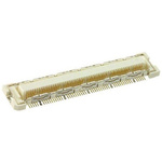 Hirose FunctionMAX FX10 Series Straight Surface Mount PCB Socket, 10, 100-Contact, 2-Row, 0.5mm Pitch, Solder