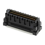 Samtec ASP Series Vertical Surface Mount PCB Socket, 52-Contact, 26-Row, 0.64mm Pitch, Press-In Termination