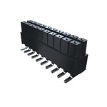 Samtec IPS1 Series Straight Through Hole Mount PCB Socket, 50-Contact, 2-Row, 2.54mm Pitch, Solder Termination
