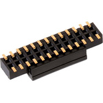 Wurth Elektronik WR-PHD Series Vertical Surface Mount PCB Socket, 10-Contact, 2-Row, 1.27 Pitch, SMT Termination