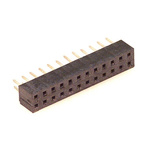 Molex 79107 Series Vertical Through Hole Mount PCB Connector, 24-Contact, 2-Row, 2mm Pitch, Solder Termination
