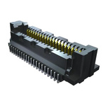 Samtec SS5 Series Straight Surface Mount PCB Socket, 60-Contact, 2-Row, 0.5mm Pitch