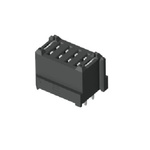 Samtec UMPS Series Vertical Through Hole Mount PCB Socket, 4-Contact, 1-Row, 2mm Pitch, Solder Termination