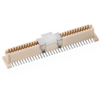 Wurth Elektronik WR-BTB Series Vertical PCB Socket, 64-Contact, 1-Row, 1mm Pitch