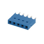 Amphenol ICC Surface Mount PCB Socket, 5-Contact, 1-Row, 2.54mm Pitch