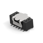 TE Connectivity 1MM-R Series Vertical Board Mount PCB Socket, 12-Contact, 2-Row, 1mm Pitch, Surface Mount Termination