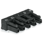 Wago 770 Series Angled PCB Mount PCB Socket, 5-Contact, 1-Row, 10mm Pitch, Cage Clamp Termination