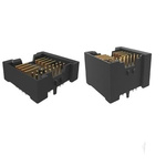 Amphenol Communications Solutions Compact Combo Connectors Series Vertical Press Fit Mount PCB Connector, 26-Contact,