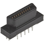 Hirose FX2 Series Straight Through Hole Mount PCB Socket, 52-Contact, 2-Row, 1.27mm Pitch, Solder Termination