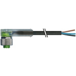 Murrelektronik Limited, 7000 Series, Right Angle M12 to Unterminated Cable assembly, 10m Cable