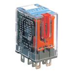 Turck, 24V dc Coil Non-Latching Relay DPDT, 10A Switching Current Plug In