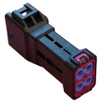 JST, JWPS Female Connector Housing, 4mm Pitch, 4 Way, 2 Row