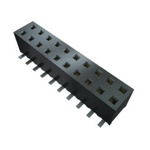 Samtec MMS Series Straight Surface Mount PCB Socket, 10-Contact, 2-Row, 2mm Pitch, Solder Termination