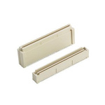 Amphenol Communications Solutions Straight PCB Mount PCB Socket, 40-Contact, 3-Row, 0.8mm Pitch, Solder Termination