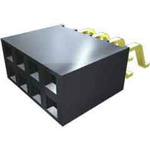 Samtec SMH Series Straight Surface Mount PCB Socket, 10-Contact, 2-Row, 2.54mm Pitch, Solder Termination