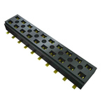 Samtec CLP Series Vertical Surface Mount PCB Socket, 5-Contact, 2-Row, 1.27mm Pitch, Press-In Termination