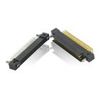 Amphenol Socapex HDAS Series Straight PCB Socket, 152-Contact, 3-Row, 1.905mm Pitch
