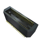 Samtec BTE Series Straight Surface Mount PCB Socket, 120-Contact, 2-Row, 0.8mm Pitch, Solder Termination