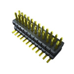 Samtec MW Series Straight Surface Mount PCB Connector, 14-Contact, 2-Row, 1mm Pitch, Solder Termination