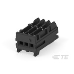 TE Connectivity MICRO CT Series Straight Cable Mount, IDC PCB Socket, 3-Contact, 1-Row, 1.2mm Pitch, IDC Termination