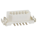 Hirose DF9 Series Straight Surface Mount PCB Socket, 11-Contact, 2-Row, 1mm Pitch, Solder Termination