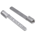 RS PRO Uninsulated Crimp Blade Terminal 18mm Blade Length, 0.5mm² to 1.5mm², 22AWG to 16AWG