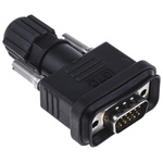 RS PRO 15 Way Cable Mount D-sub Connector Plug
