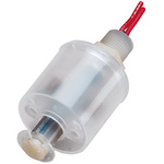 Gems Sensors LS-3 Series Vertical PVDF Float Switch, Float, 610mm Cable, SPST NO