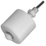 Gems Sensors LS-1900TFE Series Vertical Teflon Float Switch, Float, 610mm Cable, SPDT NO