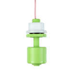 Sensata / Cynergy3 RSF50 Series Vertical Polyvinylidene Fluoride Float Switch, Float, 1m Cable, NO/NC, 300V ac Max,