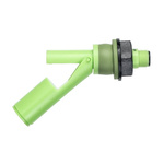 Sensata / Cynergy3 RSF70 Series Horizontal Polyvinylidene Fluoride Float Switch, Float, NO/NC, 240V ac Max, 120V dc Max