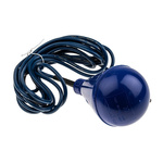 Xylem ENM-10 Series Cable Mount Polypropylene Float Switch, Float, 6m Cable