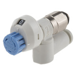 SMC AS Series Panel Mount Flow Controller, 90 L/min, 4 mm Pipe