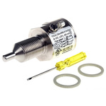 Turck Compact Mount Flow Controller, 1 → 150 (Water) cm³/s, 3 → 300 (Oil) cm³/s, PNP Output, 21 →