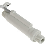 Gems Sensors FS-3 Series Piston Flow Sensor for Liquid, 0.2 L/min Max