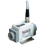 SMC Flow Controller, 50 → 500 L/min, PNP Output, 12 → 24 V dc, 1/2 in Pipe