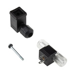 Gems Sensors FT-210 Series Turbine Flow Sensor for Liquid, 0.026 gal/min Min, 0.65 gal/min Max