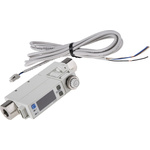 SMC Compact Mount Flow Controller, 1 → 50 L/min, PNP Output, 24 V dc, 1/8 in Pipe