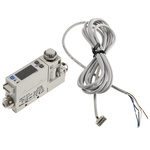 SMC PFM Series Integrated Display Flow Switch for Dry Air, Gas, 0.2 L/min Min, 10 L/min Max