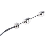 Sensata / Cynergy 3 SSF67 Series Vertical Stainless Steel Float Switch, Float, 1m Cable, NO/NC
