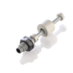 Cynergy3 RSF66P Series Vertical Polyphenylene Sulfide Float Switch, Float, NO/NC, 240V ac Max, 120V dc Max