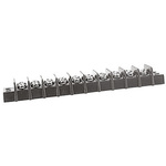 TE Connectivity Barrier Strip, 10 Contact, 9.53mm Pitch, 2 Row, 20A, 300 V