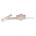 Flowline Switch-Tek Series Vertical Polypropylene Float Switch, Float Level Switch, 600mm Cable, NO/NC, 120V ac Max,