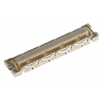 Hirose FunctionMAX FX10 Series Straight Surface Mount PCB Socket, 8, 80-Contact, 2-Row, 0.5mm Pitch, Solder Termination