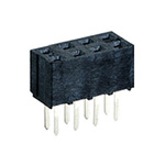 Molex Straight Through Hole Mount PCB Socket, 10-Contact, 2-Row, 2mm Pitch, Plug-In Termination